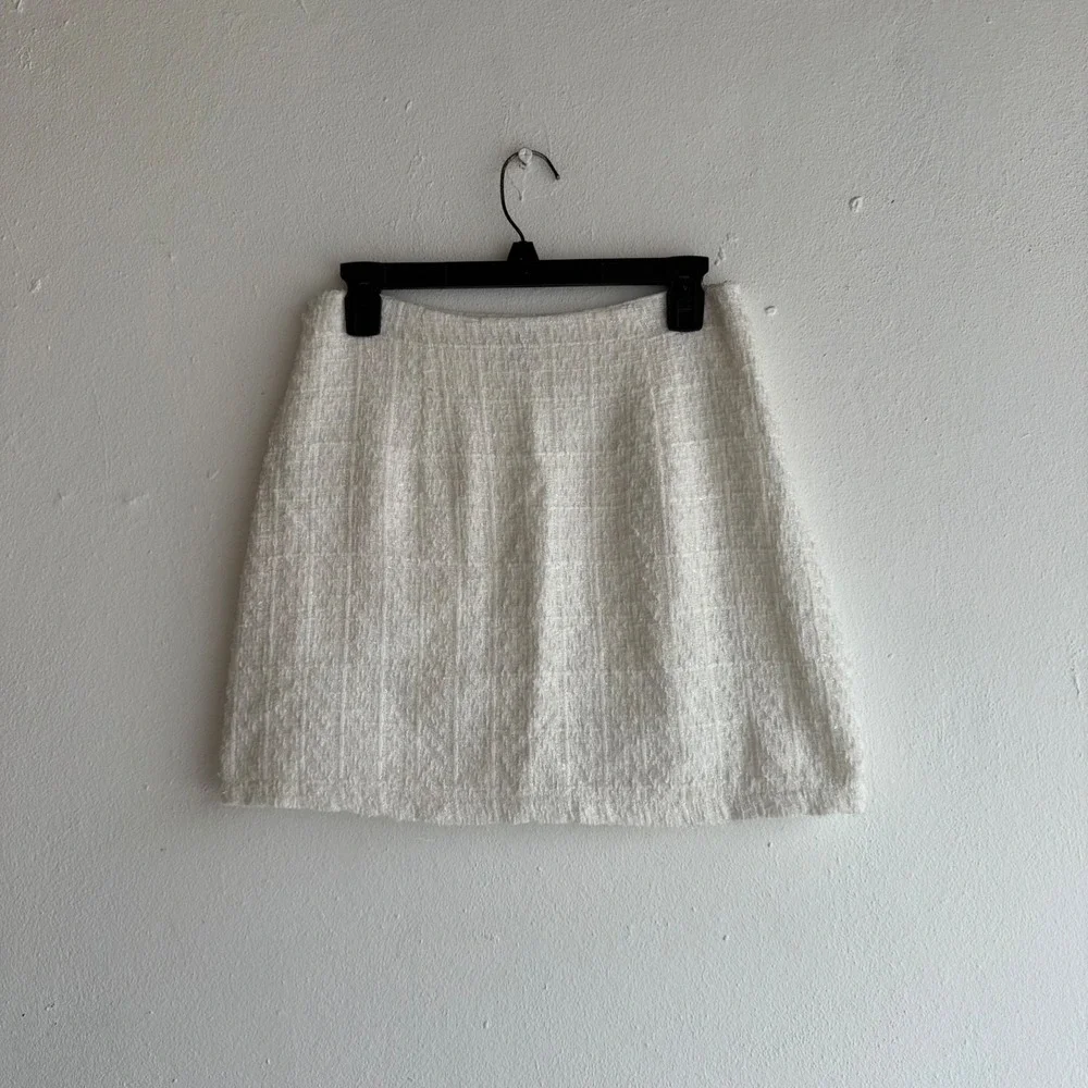 SHEIN white textured